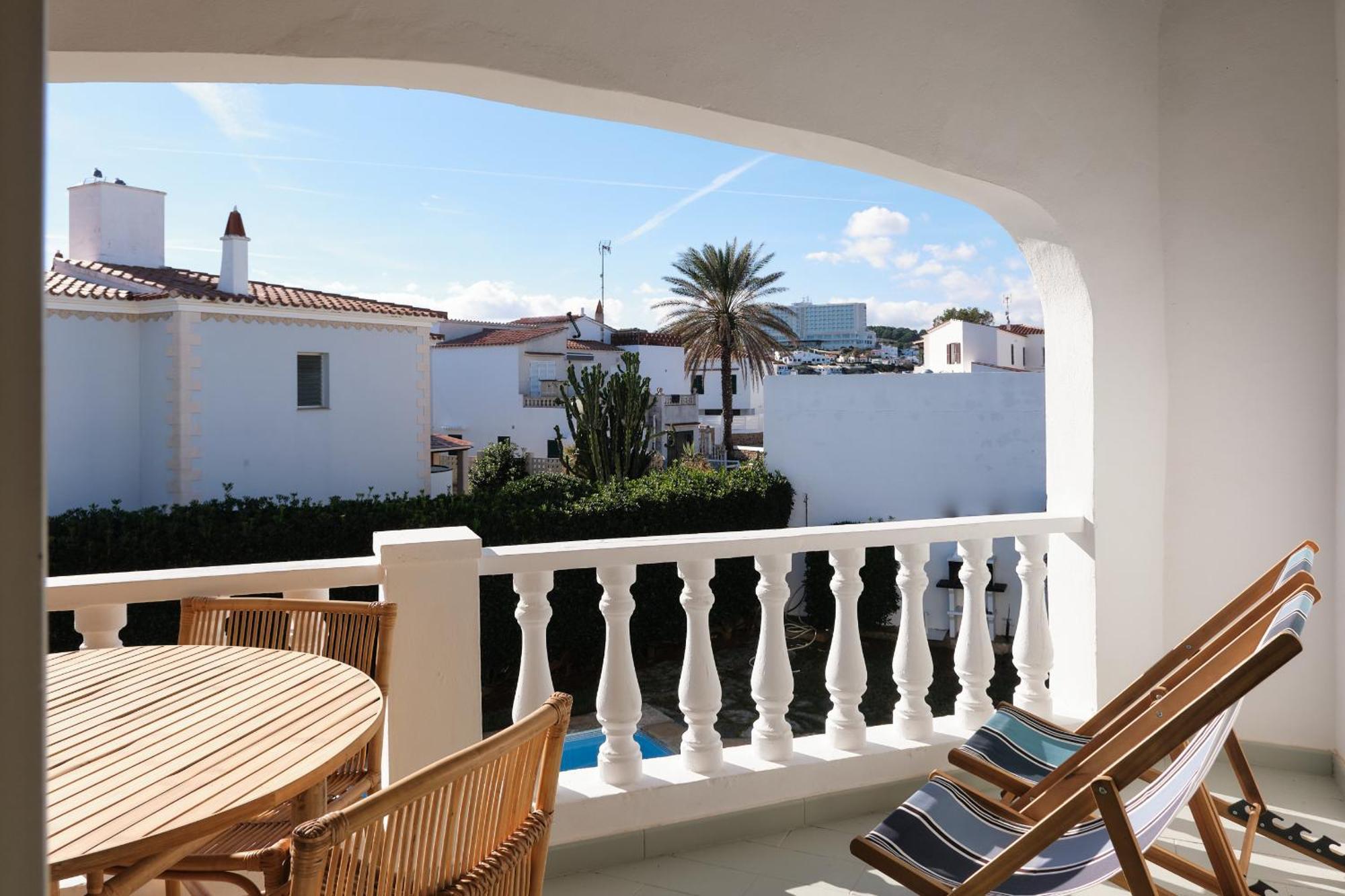 Ferienwohnung Arenal D'En Castell South Exterior foto