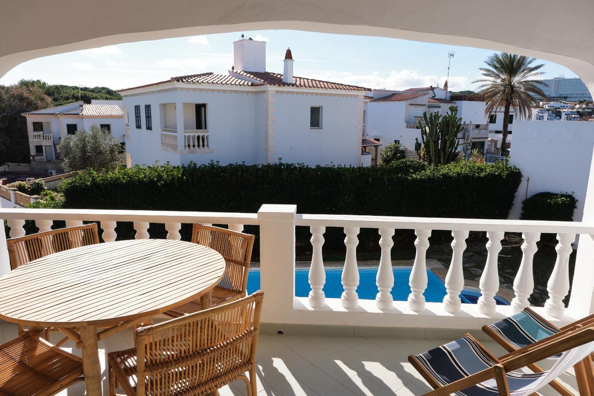 Ferienwohnung Arenal D'En Castell South Exterior foto