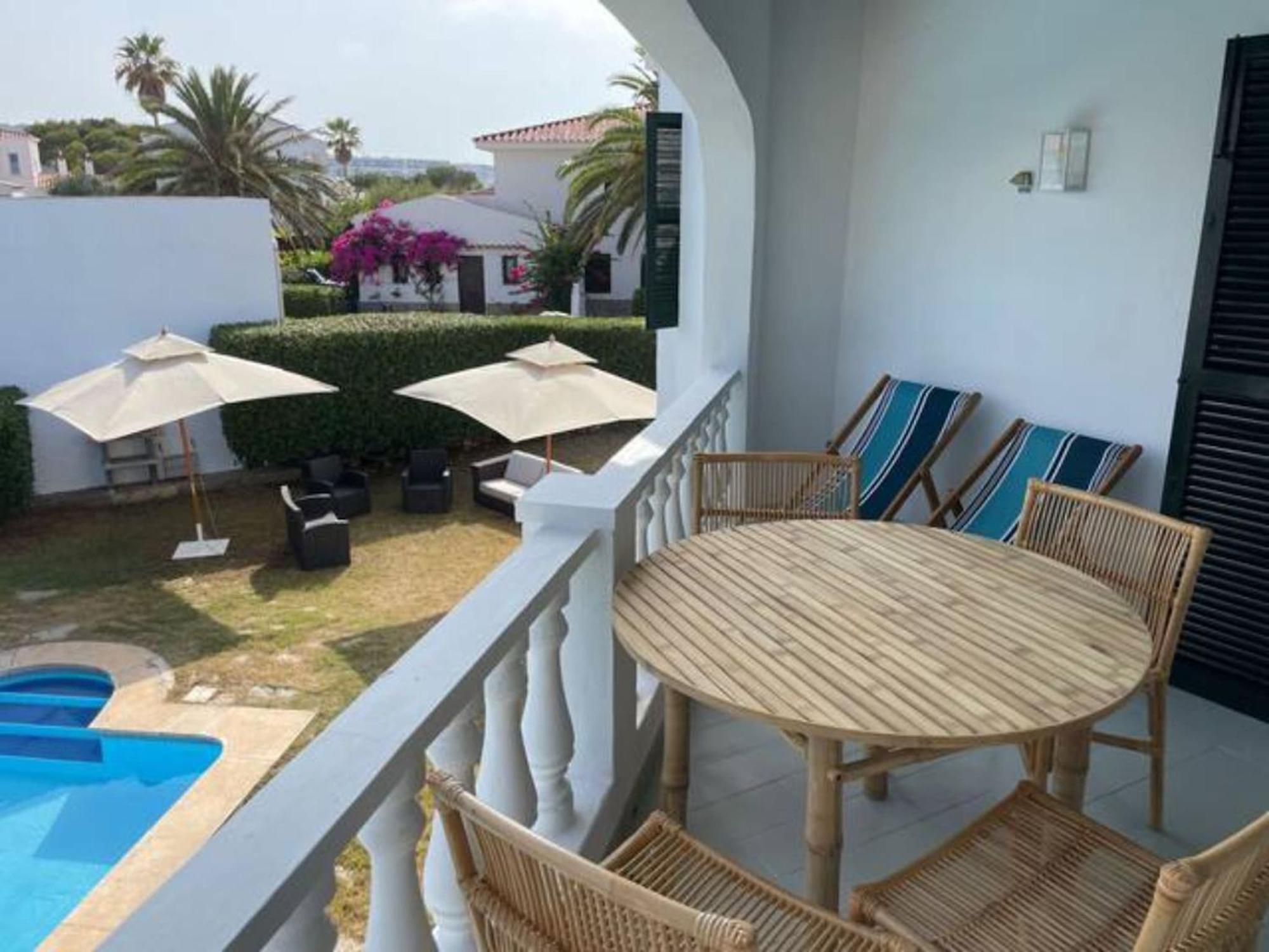 Ferienwohnung Arenal D'En Castell South Exterior foto